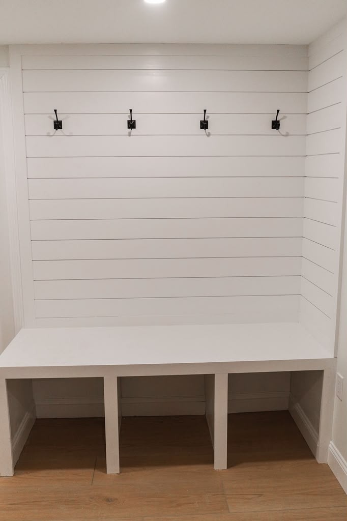 Custom cabinetry and mudroom built-ins